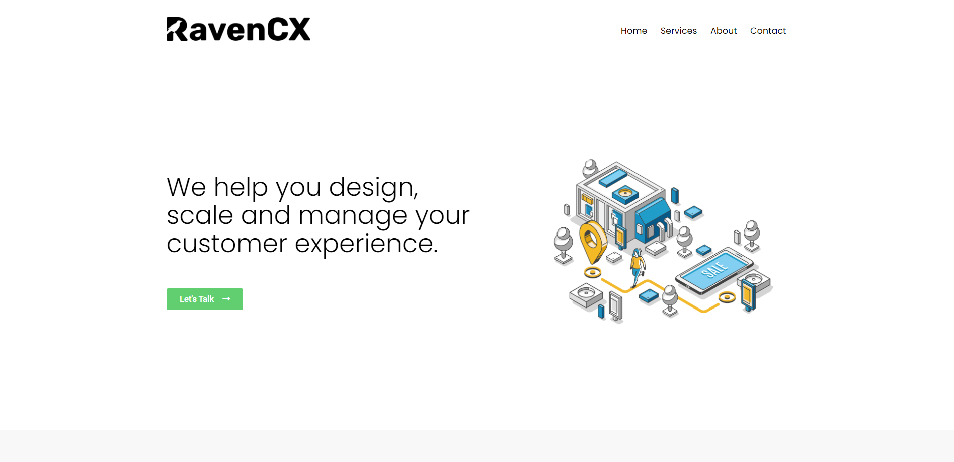 RavenCX brand and website